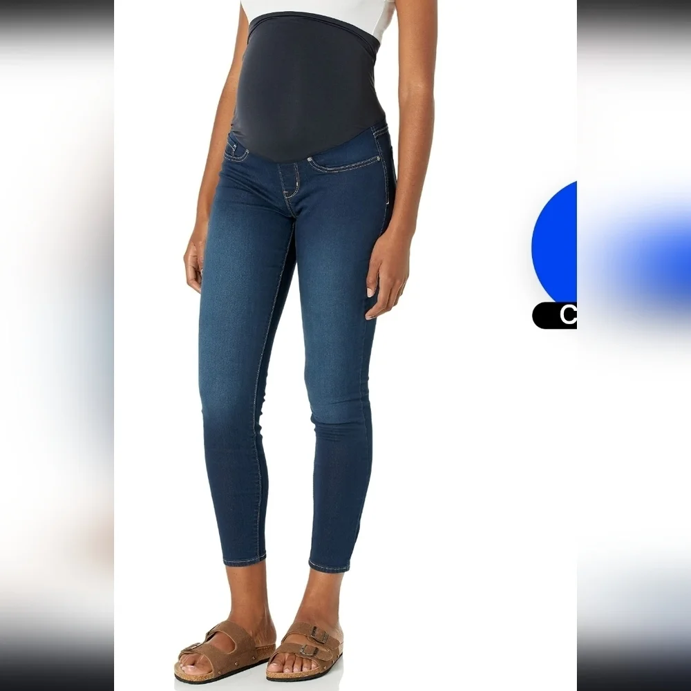 Signature Gold By Levi Strauss Maternity Skinny Jeans NWT Sz Large